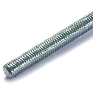 [100 pcs] AS Drat 10mm Long Drat M10 Galvanis Stud Bolt 10mm x 1m AsDrat Besi Thread Rod