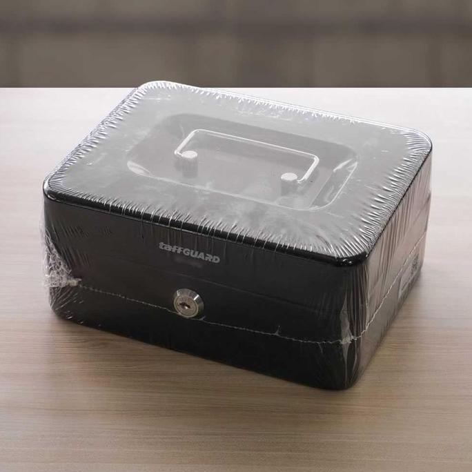 Brankas Mini Box Penyimpanan Uang Perhiasan Safety Box Kunci Manual