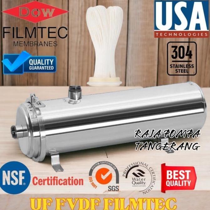 PVDF UF 10000 LPH ULTRAFILTRASI 10.000LPH ULTRAFILTRASI MEMBRANE PVDF ORIGINAL DAN TERPERCAYA