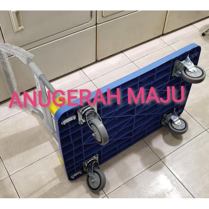 Handtruck Fiber Denko 300 Kg/Troli/Trolley/Dorongan Lipat Barang