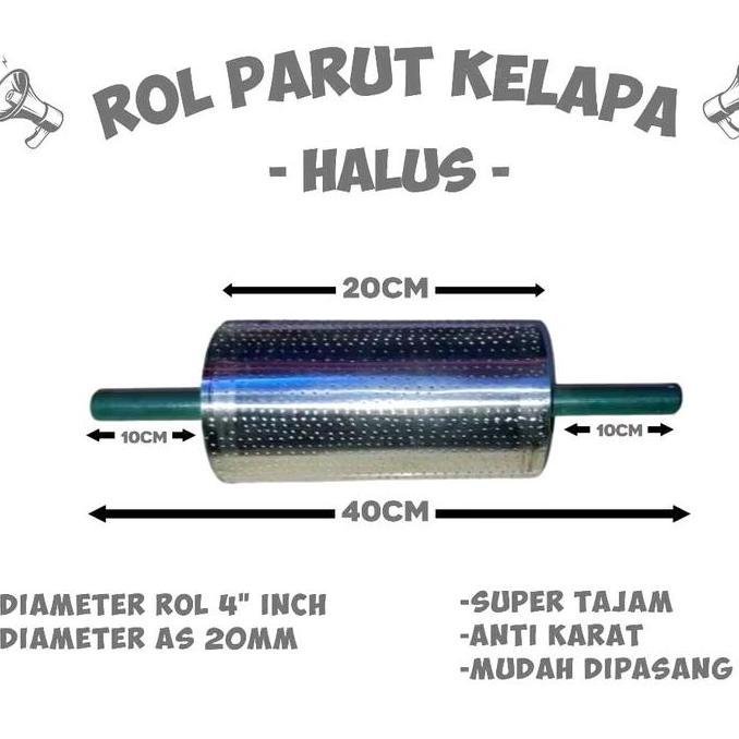 Rol parut Kelapa Parutan Halus Dan Kasar CO