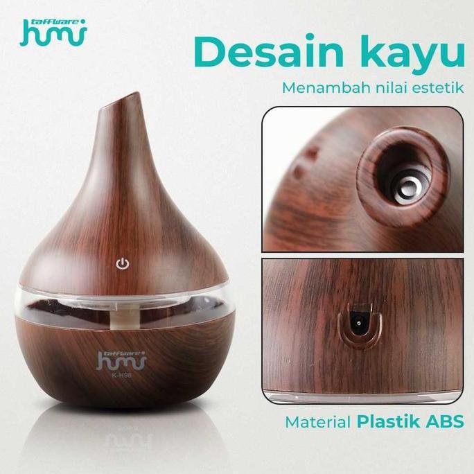 Air Humidifier Diffuser Pengharum Pelembab Udara Ruangan Uap Elektrik