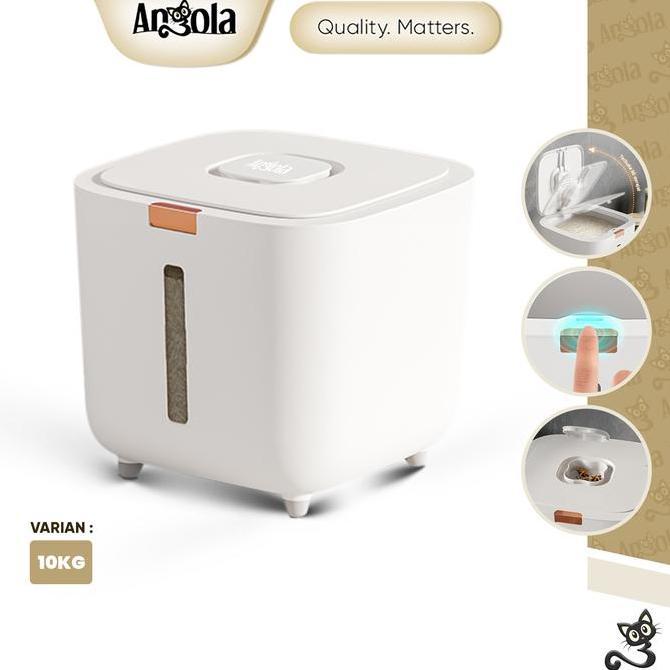 NEW TP ANGOLA DISPENSER BERAS E04 RICE DISPENSER TEMPAT BERAS 10KG ORI