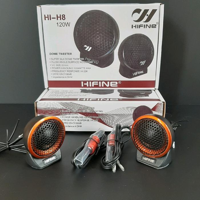 Tweeter Mobil Tweeter Hifine H8 Tweeter Treeble Audio Mobil Original Dan Terpercaya