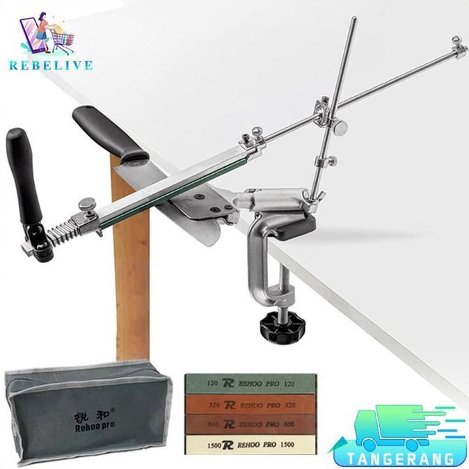 Pengasah Pisau Profesional Alat Asah Pisau Knife Sharpener Pengasah Tool CO