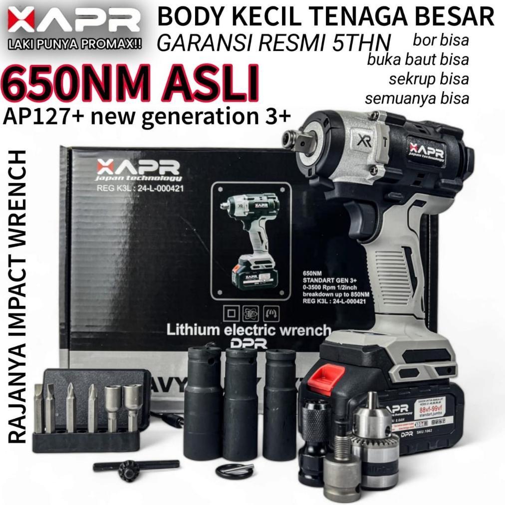 APR 127+ 650nm CORDLESS IMPACT WRENCH BRUSHLESS 48v / 88v ZHIHE / JLD 48s / XAPR AP127+