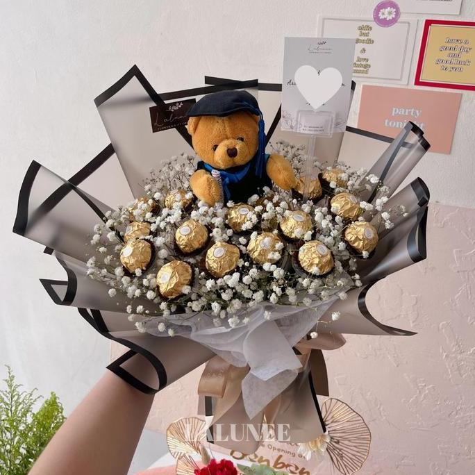 Buket Coklat Ferero Rocher Bouquet Buket Wisuda Ferero