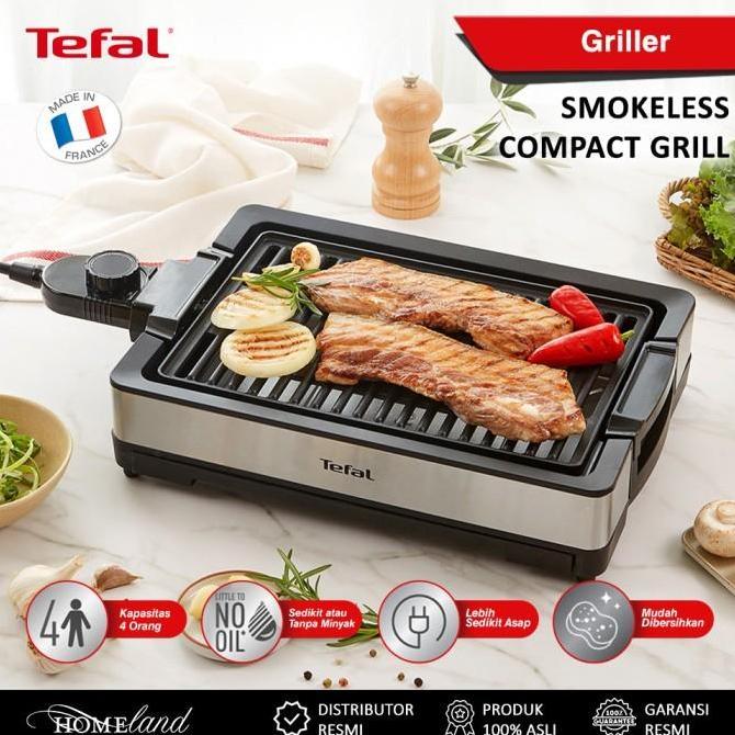Tefal Smokeless Compact Grill CO