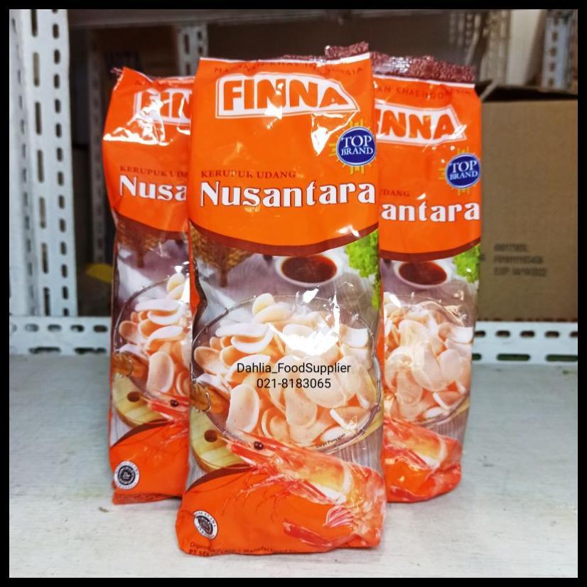 KERUPUK UDANG FINNA 380GR KRUPUK UDANG MENTAH KERUPUK UDANG MENTAH KERUPUK UDANG NUSANTARA - KERUPUK