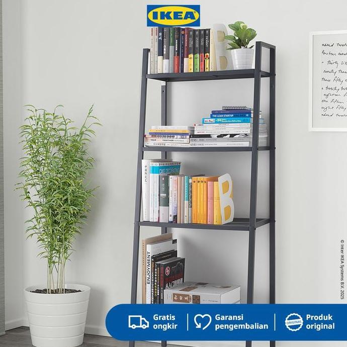 IKEA LERBERG Rak Serbaguna Minimalis Bahan Baja 60x148 cm .