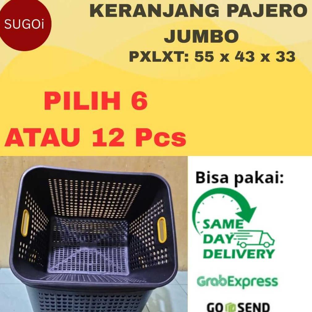 KERANJANG BAJU LAUNDRY JUMBO/KERANJANG PAJERO JUMBO/ KERANJANG SERBAGUNA