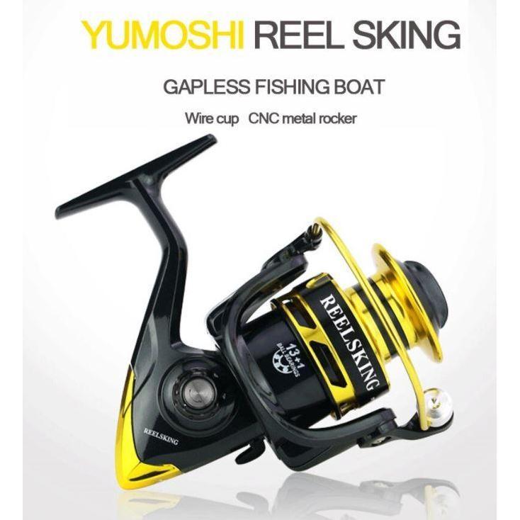 REEL YUMOSHI REELSKING 13 + 1BB Gear Ratio Up to 5.2:1 SF7000