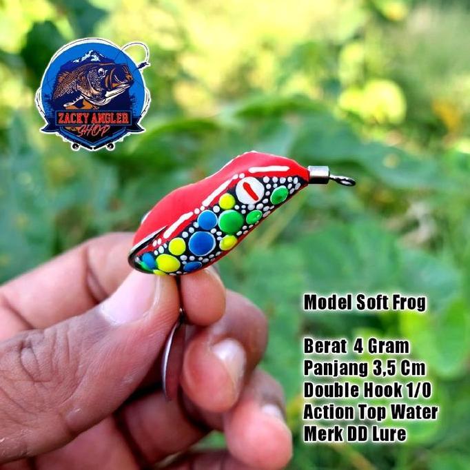 Soft Frog DD Lure 3,5 Cm Umpan Casting Gabus