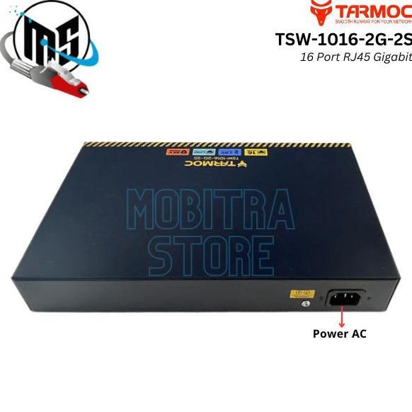 Tarmoc TSW-1016-2G-2S Gigabit 1U Switch Unmanage 16 port Metal Case Terlaris