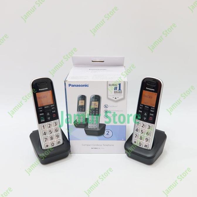 TERBARU Pesawat Telepon Panasonic TGB812 Telepon Wireless Panasonic KX-TGB812