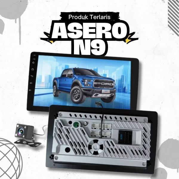 Asero X Gt Car Fanatic Head Unit Mobil Android 13 8Gb 64Gb Ips Layar 9 Inci Kamera Belakang 480P Gps