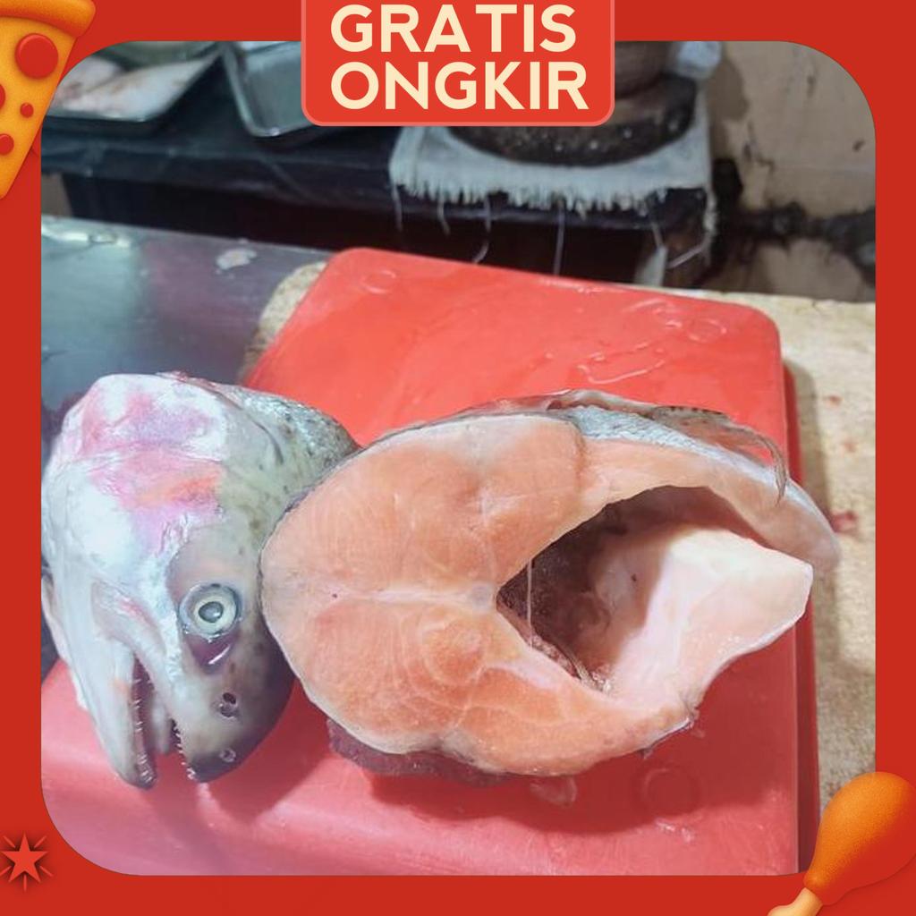Kepala Ikan Salmon 1 Ekor