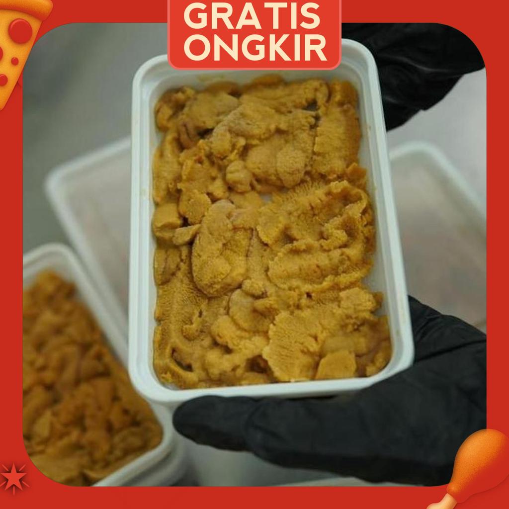 Sea Urchin Roe (Uni) Frozen Import 100Gr/Pack