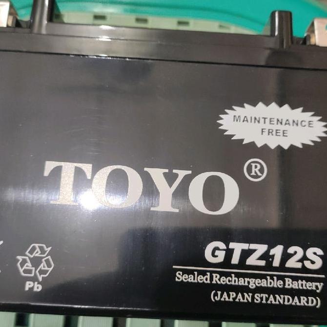 Aki Motor Toyo GTZ12S 12V11AH Terlaris