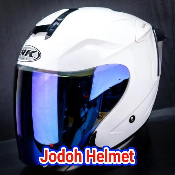 INK HELM DYNAMIC SOLID BLACK+VISOR VENOM+SPOILER PAKET GANTENG Terlaris