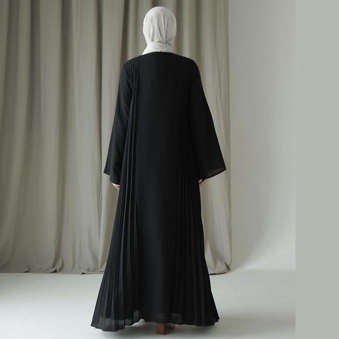 Murah Asvari By Aska Label - Gamis Wanita Plisket