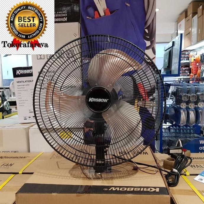 Terlaris Krisbow Kipas Angin Dinding Tembok Ukuran 18 Inci / Krisbow Wall Fan