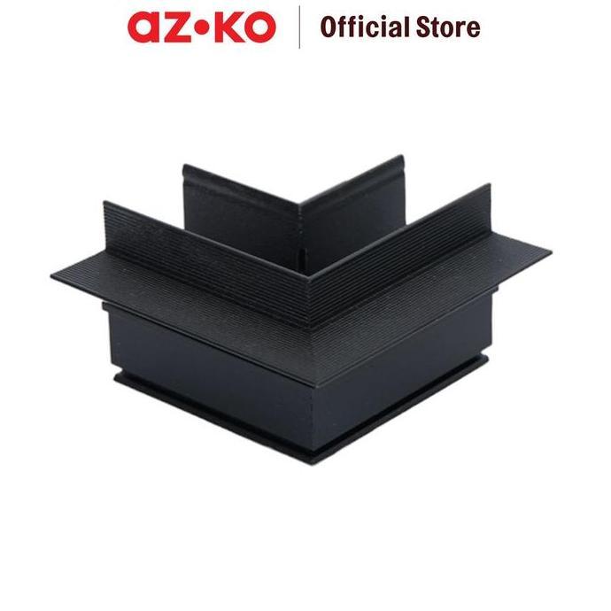 Terlaris Krisbow Part Konektor Rel Lampu Sorot L Recessed High - Hitam