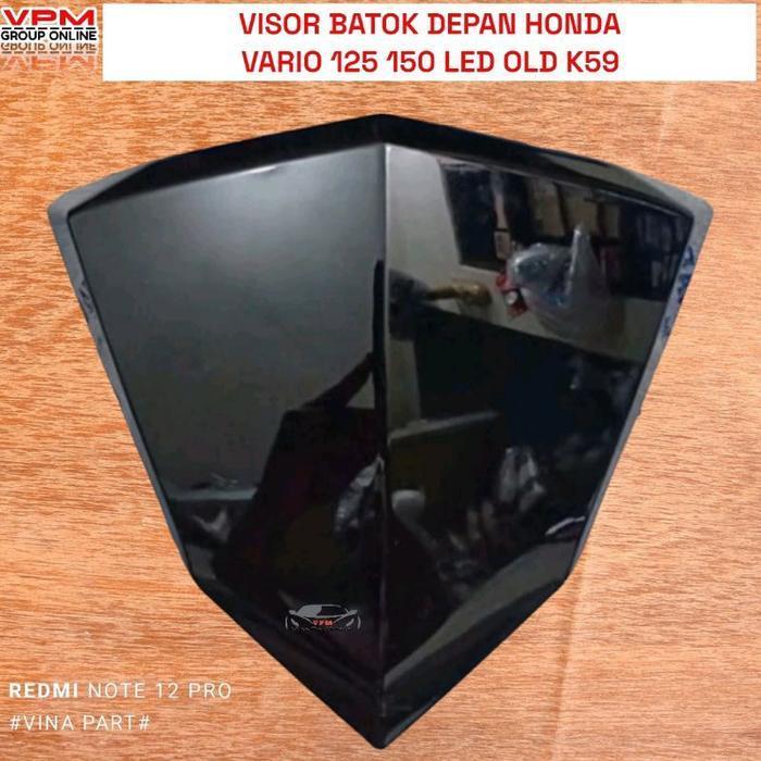 visor batok depan vario 125 windshield vario 150 led old K59 standar original