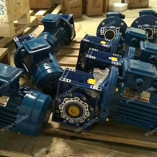 Nmrv 063 Worm Gear Motor Nmrv 063 Ratio 1:7.5 - 80 0.75Kw 1Hp 1Phase  Sale