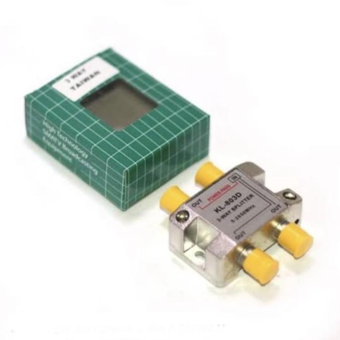 Spliter TV 3 Way Cabang TV Antena 3 Way