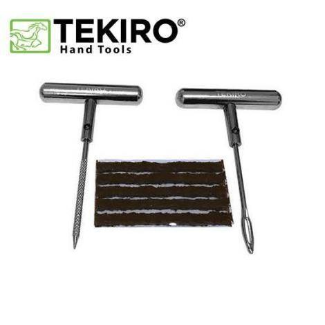 Alat Tambal Ban Gagang Besi Tekiro Karet Tambal Ban Tubles Tubeless Motor Mobil Sepeda