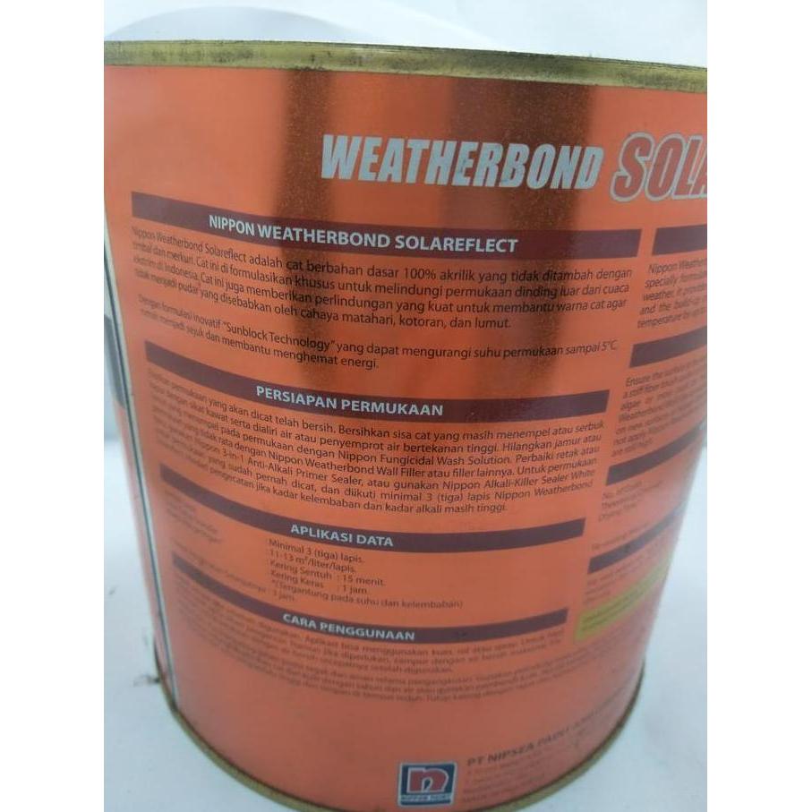 Cat Weatherbond Solareflect Tinting Nippon Paint Khusus Eksterior  Sale