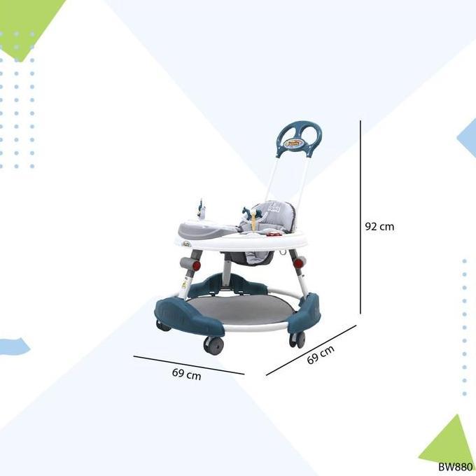 Baby Walker Family FB 880 FB880 FB-880 Alat Bantu Jalan Bayi Musik Lampu