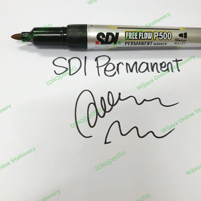 Permanent Marker Sdi P500-2P (12 Set)