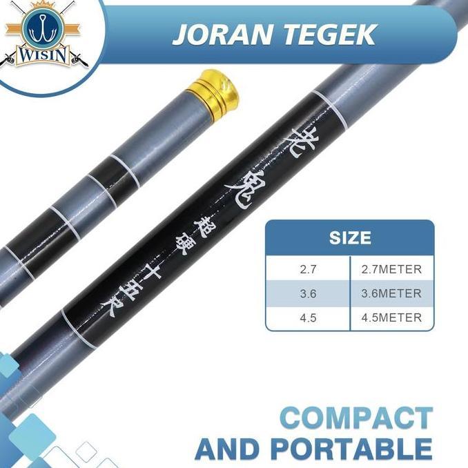 Temukan Joran Pancing Bahan Karbon Ringan Panjang/Telescopic Carbon Fiber Super Hard Ultra Light Car