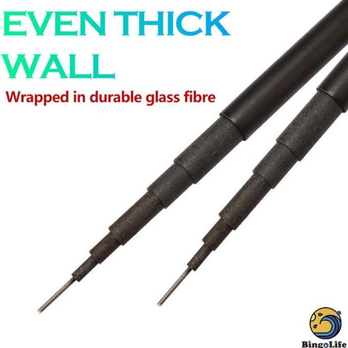 BingoLife Tongkat Pancing Hantu Tua Klasik Rod Pancing Karbon Joran Tegek Kaku Tongkat Pancing