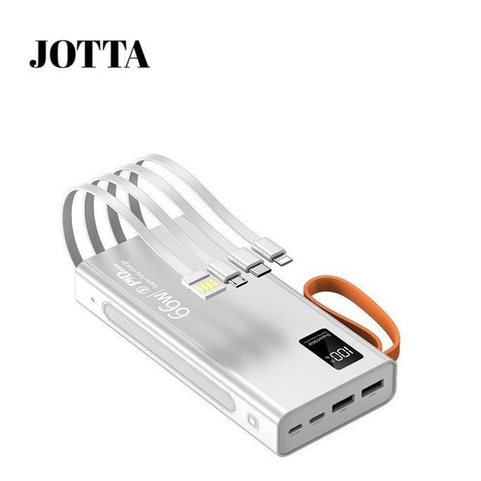 Viverr Store Powerbank O6 20000Mah Quick Charging 66W Usb 3.1 Type-C Baterai Gadget Li-Polymer Anti 