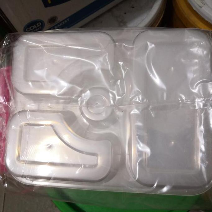Thinwall Bento Sekat 3+Tutup Isi 25