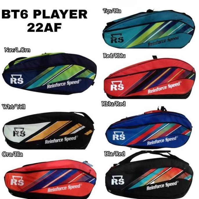 Tas Badminton RS BT6 Player 22 AF Ransel Jinjing Original Terlaris