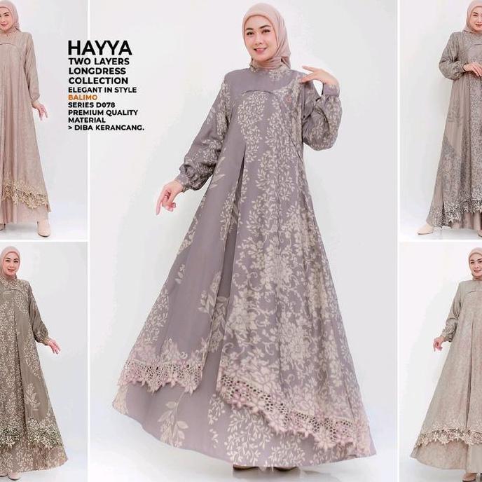 GAMIS  BALIMO mewah best seller cantik