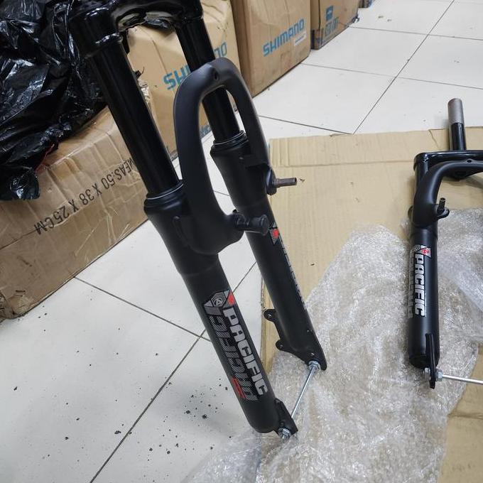 5fasahanam - suspensi fork shockbreaker mtb 26-27.5 pacific oversize disk v brake