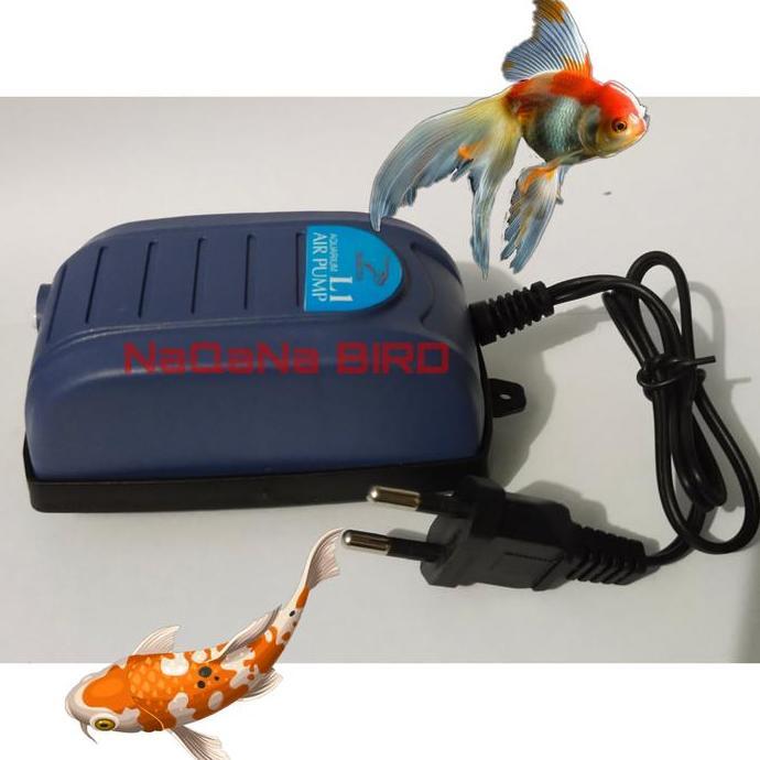 mesin aerator aquarium 1 lubang udara