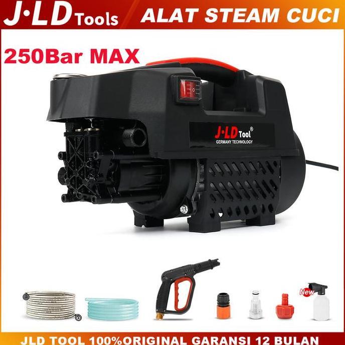 JLD 250BAR ALAT STEAM CUCI MOTOR SUPER JET STEAM CUCI MOBIL ELECTRIC PRESSURE WASHER 4500PSI ORIGINA