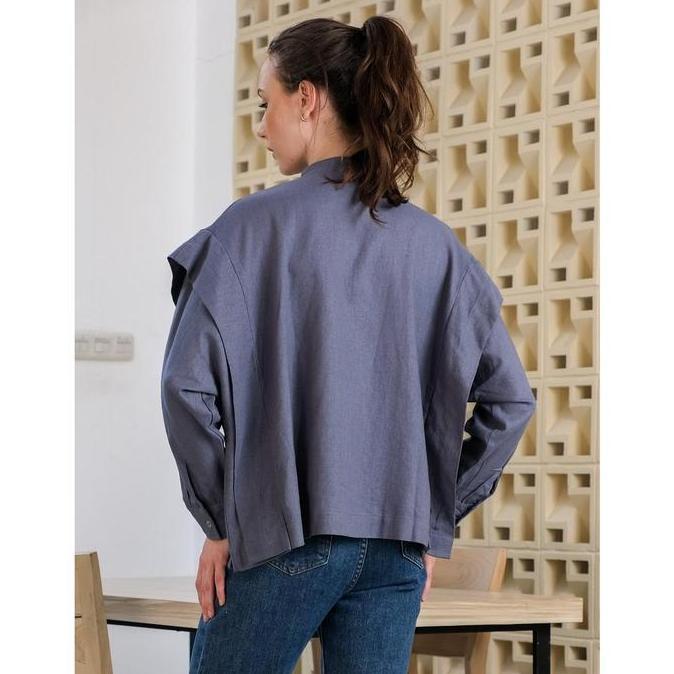 Asiro Lola Blouse n Top Atasan Wanita Lengan Panjang