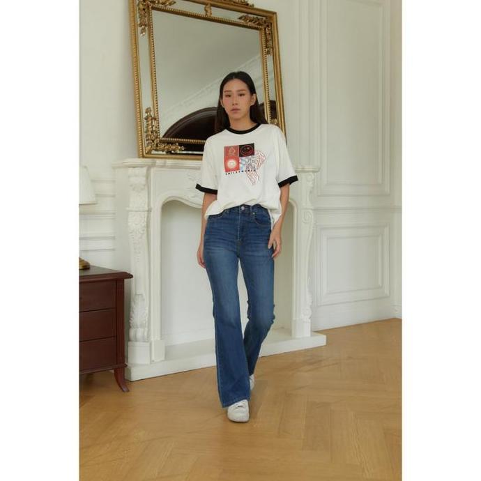 Emba Ladies x SmileyWorld - Orla Kaos Wanita Oversize Collection