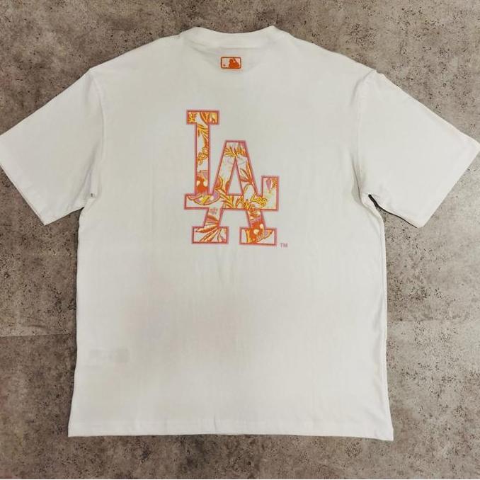 MLB Monogram LA White T-shirt