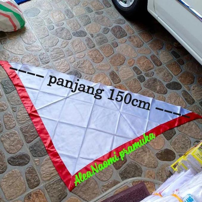 New- panjang 150cm Hasduk Pramuka satin Kacu satin hasduk satin SMA penegak