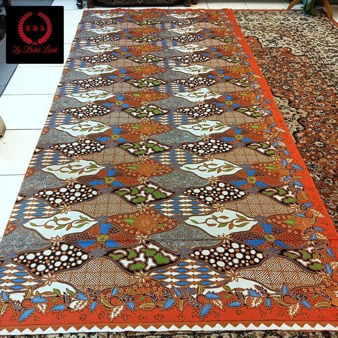 Kain batik tulis granit sido drajat warna alam tanahan soloan