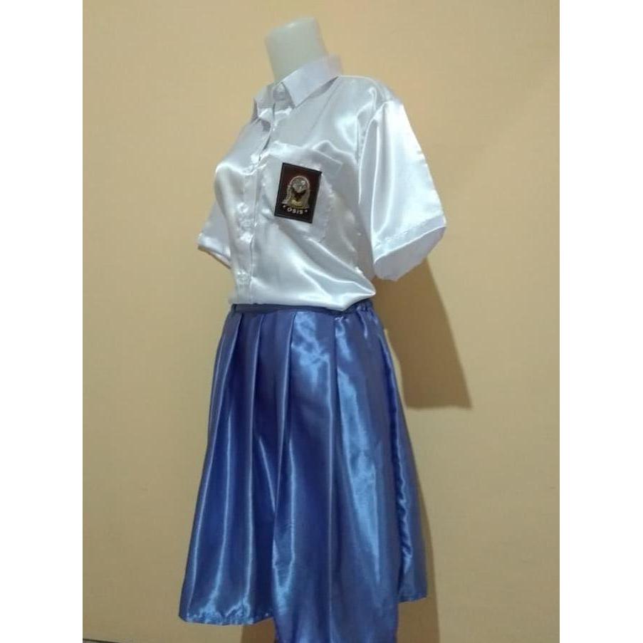 New- MILIKI BAJU SATIN SERAGAM SMA