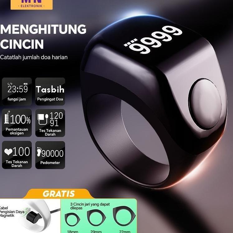 Zikr Ring Lite Zikr Ring Noor Zikr Ring Flex Lite Cincin Tasbih Digital Kabel Cas Zikr Ring Includin